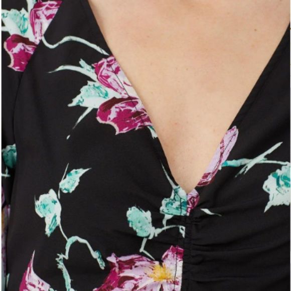 ALC Millie Silk Blend Floral Top - Picture 4 of 4